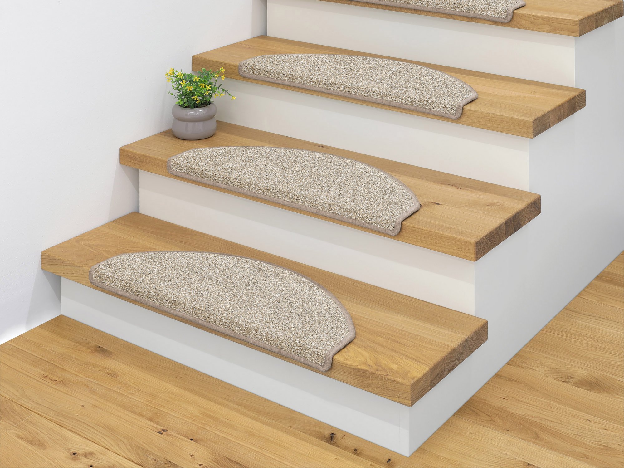 Ruxedo-Lenny-Kurzflor-Stufenmatte-Kettel-beige-STA_stufe-kettel