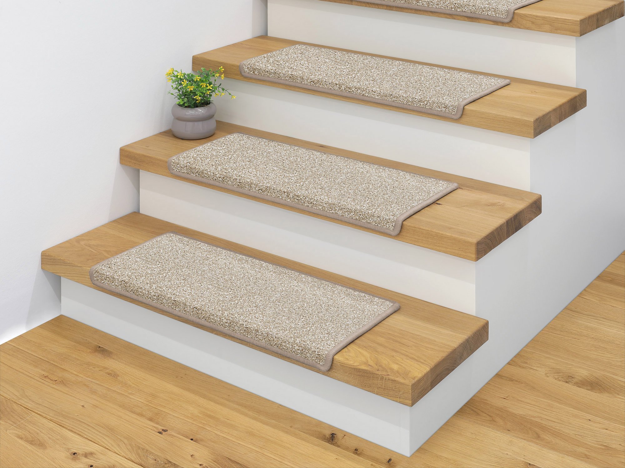 Ruxedo-Lenny-Kurzflor-Stufenmatte-Kettel-beige-STB_stufe-kettel