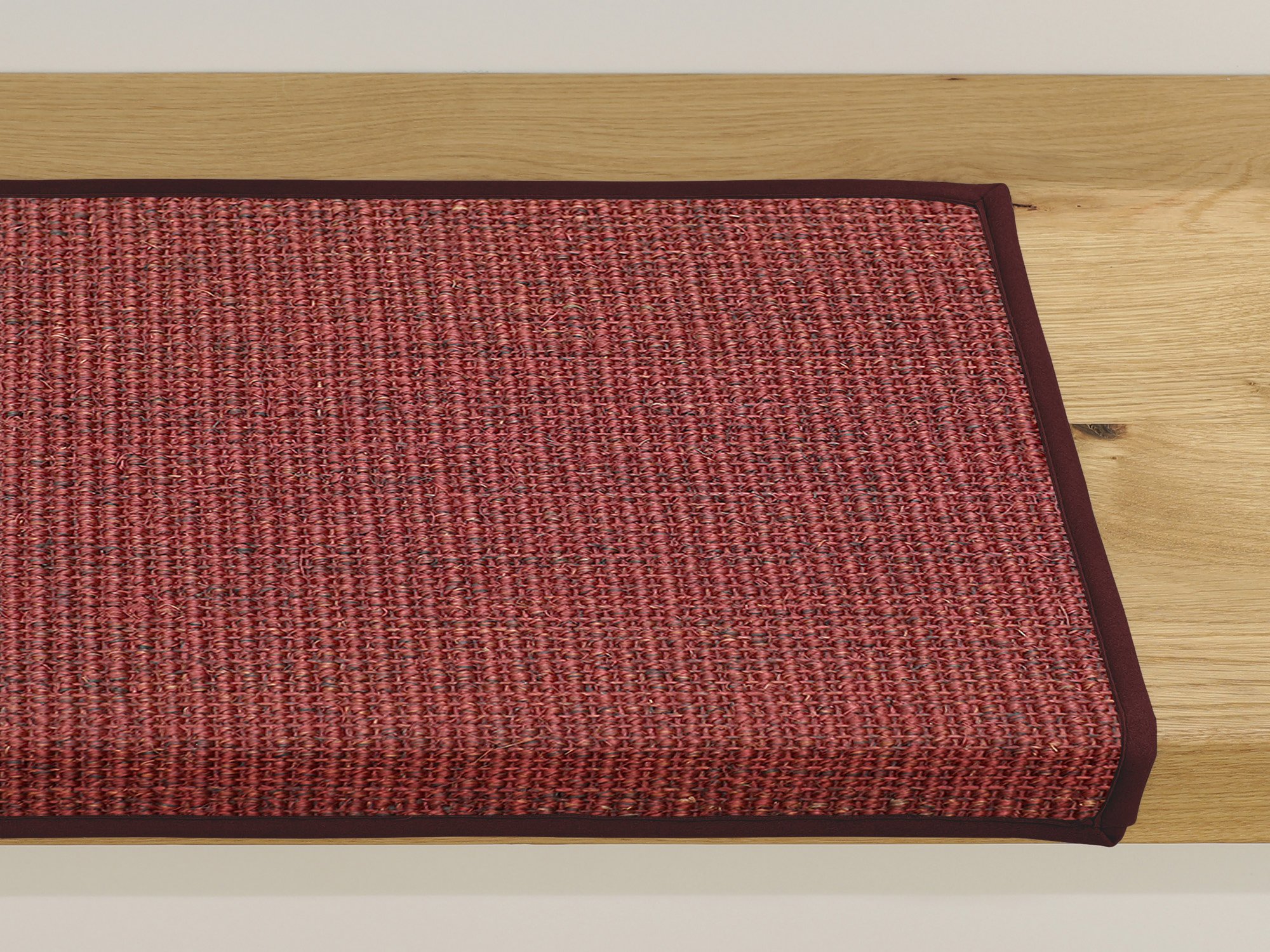 Ruxedo-Murcia-Sisal-Stufenmatte-Paspel-rubinSTBE_stufe-paspel