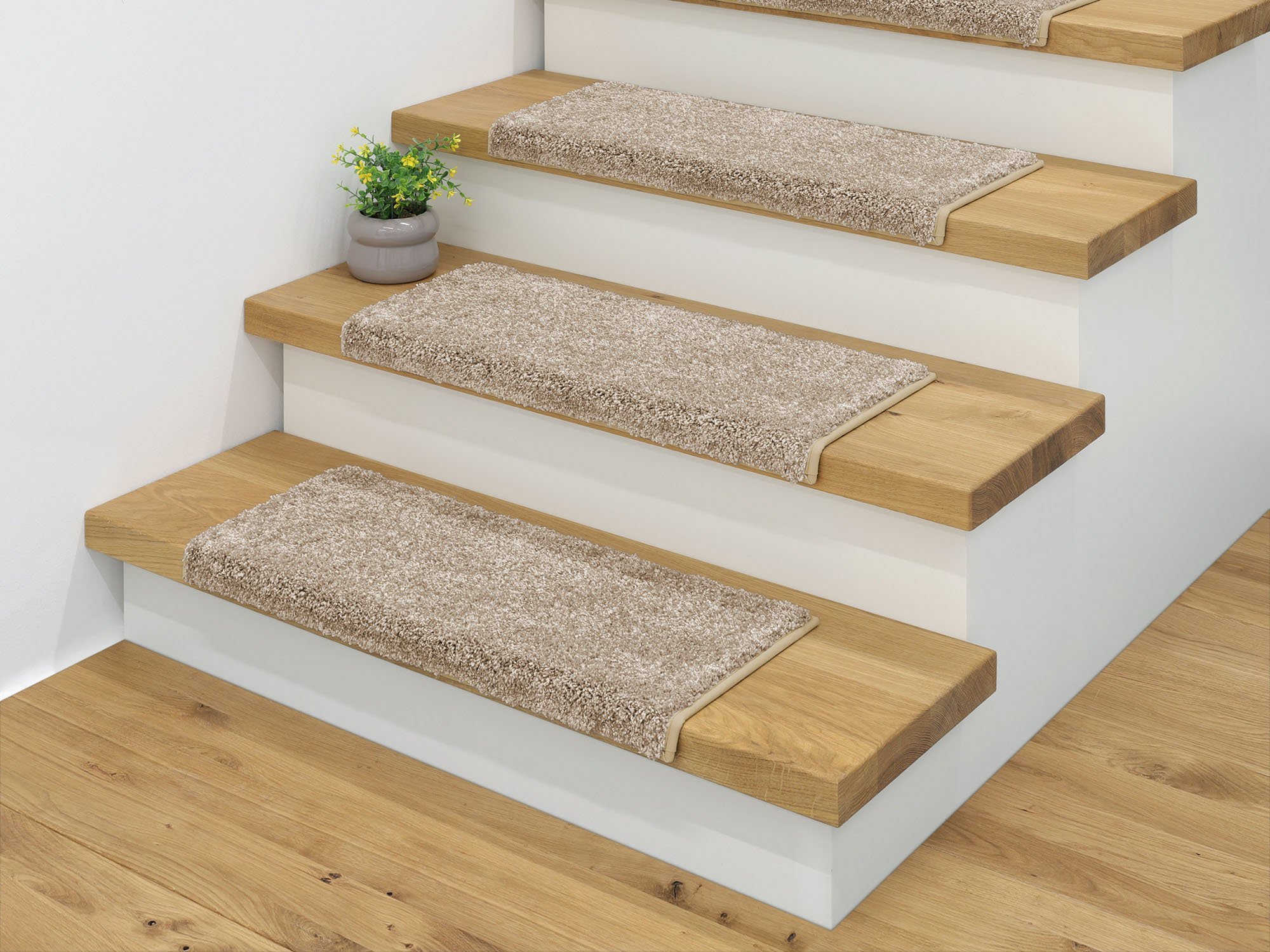 Ruxedo-Amanda-Hochflor-Stufenmatte-Paspel-cremaSTB_stufe-paspel