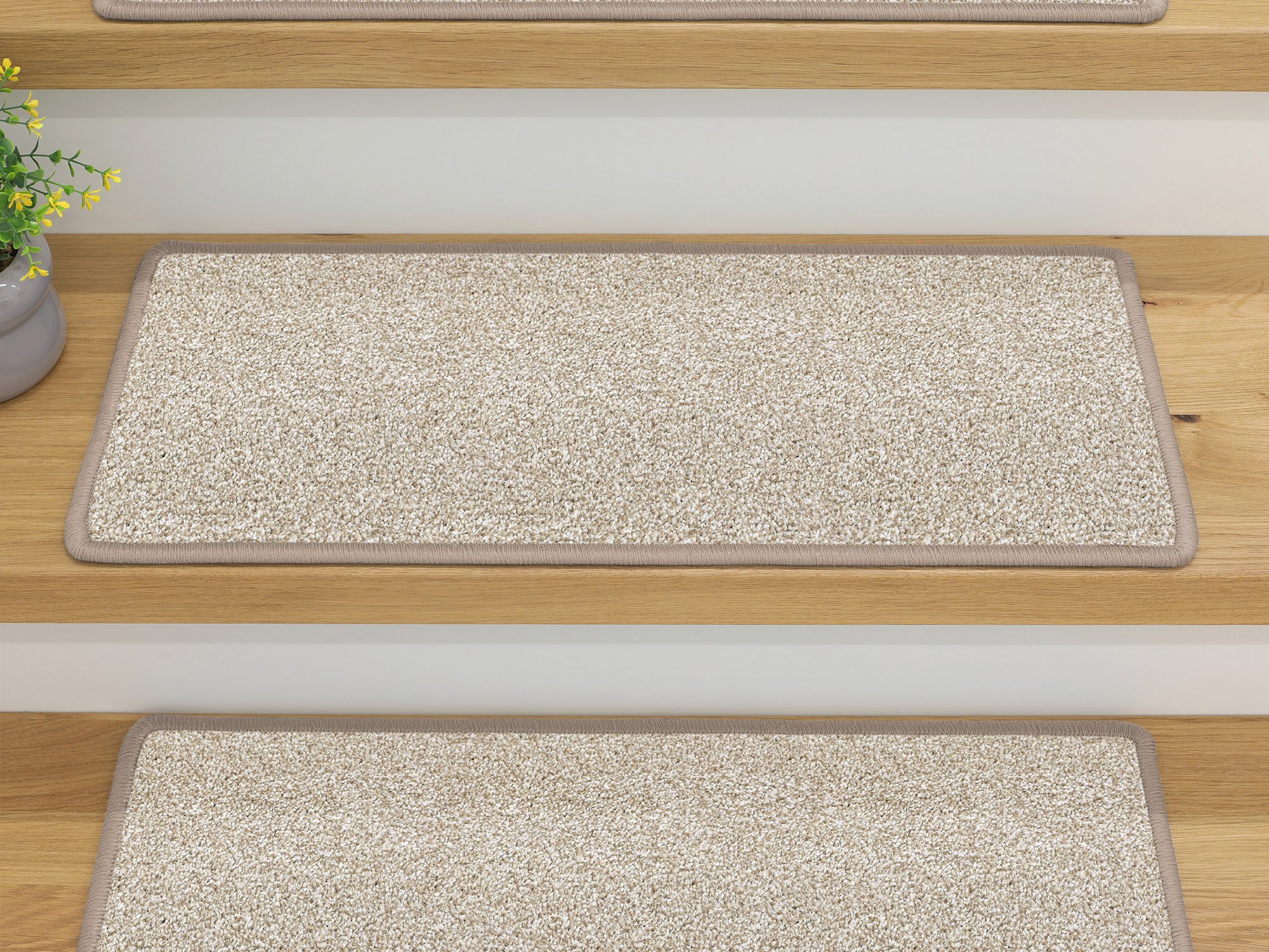 Ruxedo-Lenny-Kurzflor-Stufenmatte-Kettel-beige-STOBC_stufe-kettel