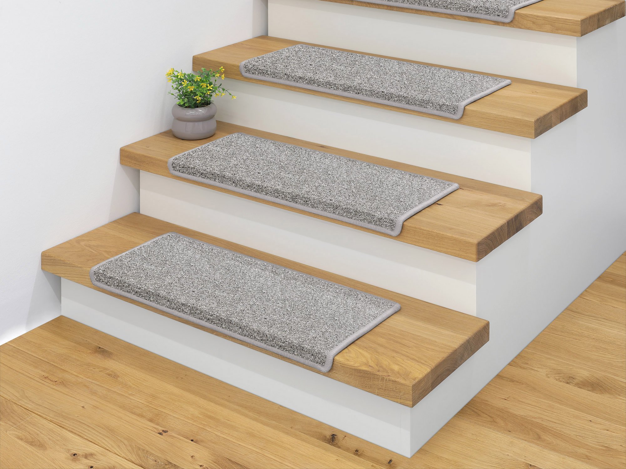 Ruxedo-Lenny-Kurzflor-Stufenmatte-Kettel-silver-grey-STB_stufe-kettel