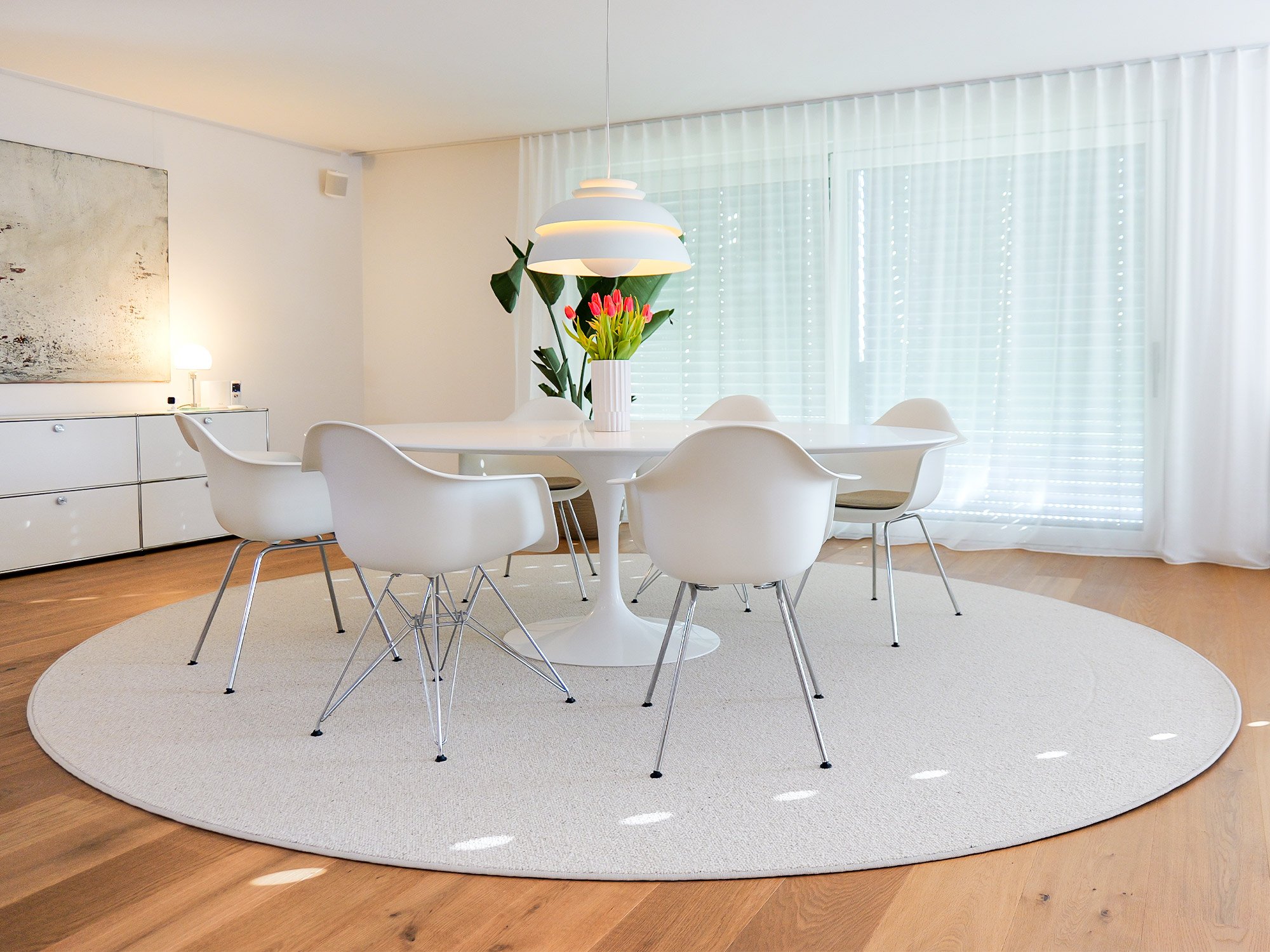 Das helle Esszimmer von Joern