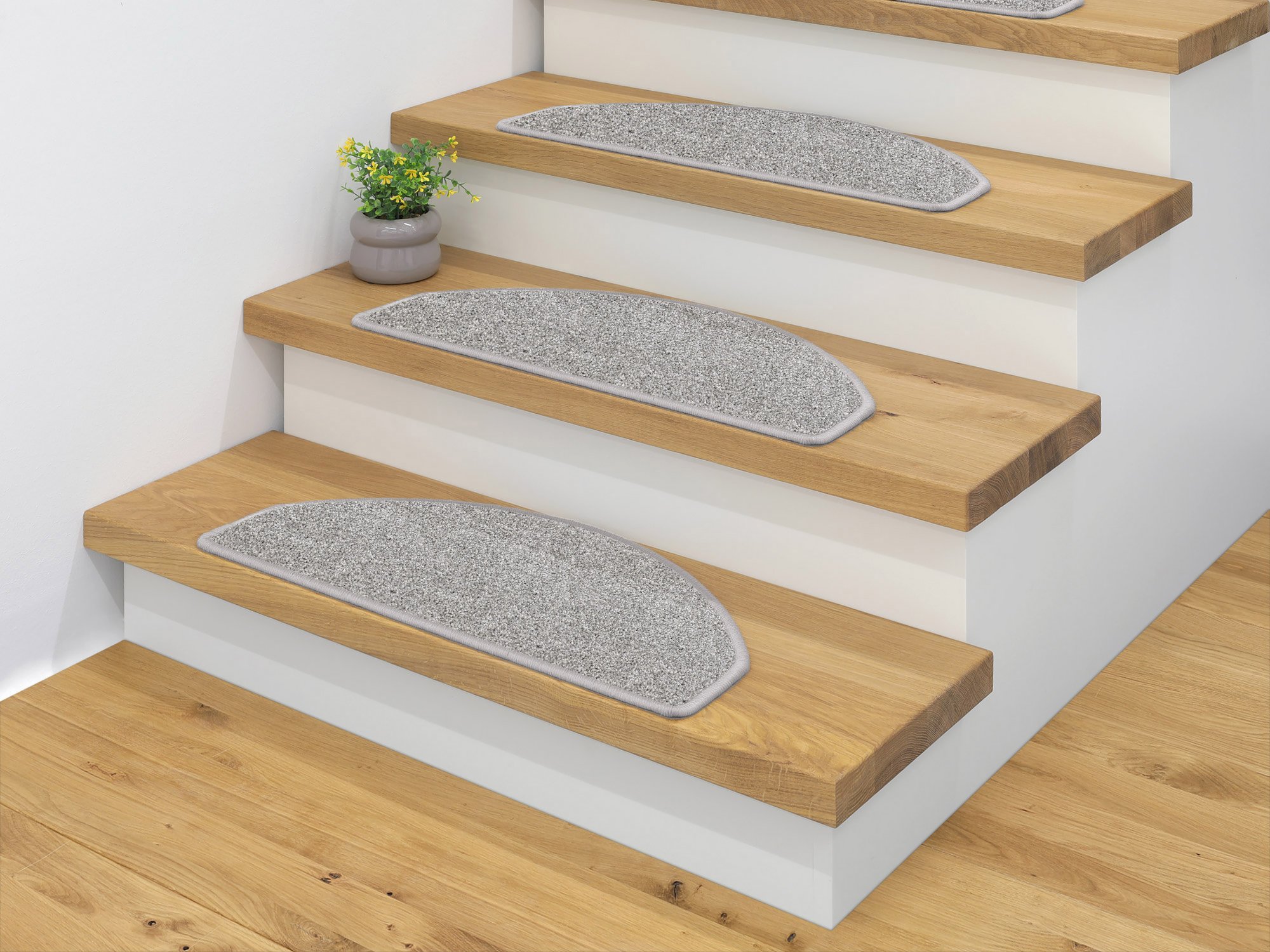 Ruxedo-Lenny-Kurzflor-Stufenmatte-Kettel-silver-grey-STOA_stufe-kettel